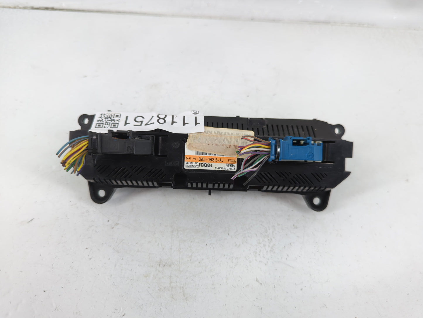 2013-2014 Ford Focus Climate Control Module Temperature AC/Heater Replacement P/N:BM5T-18C612-AL Fits Fits 2013 2014 OEM Use