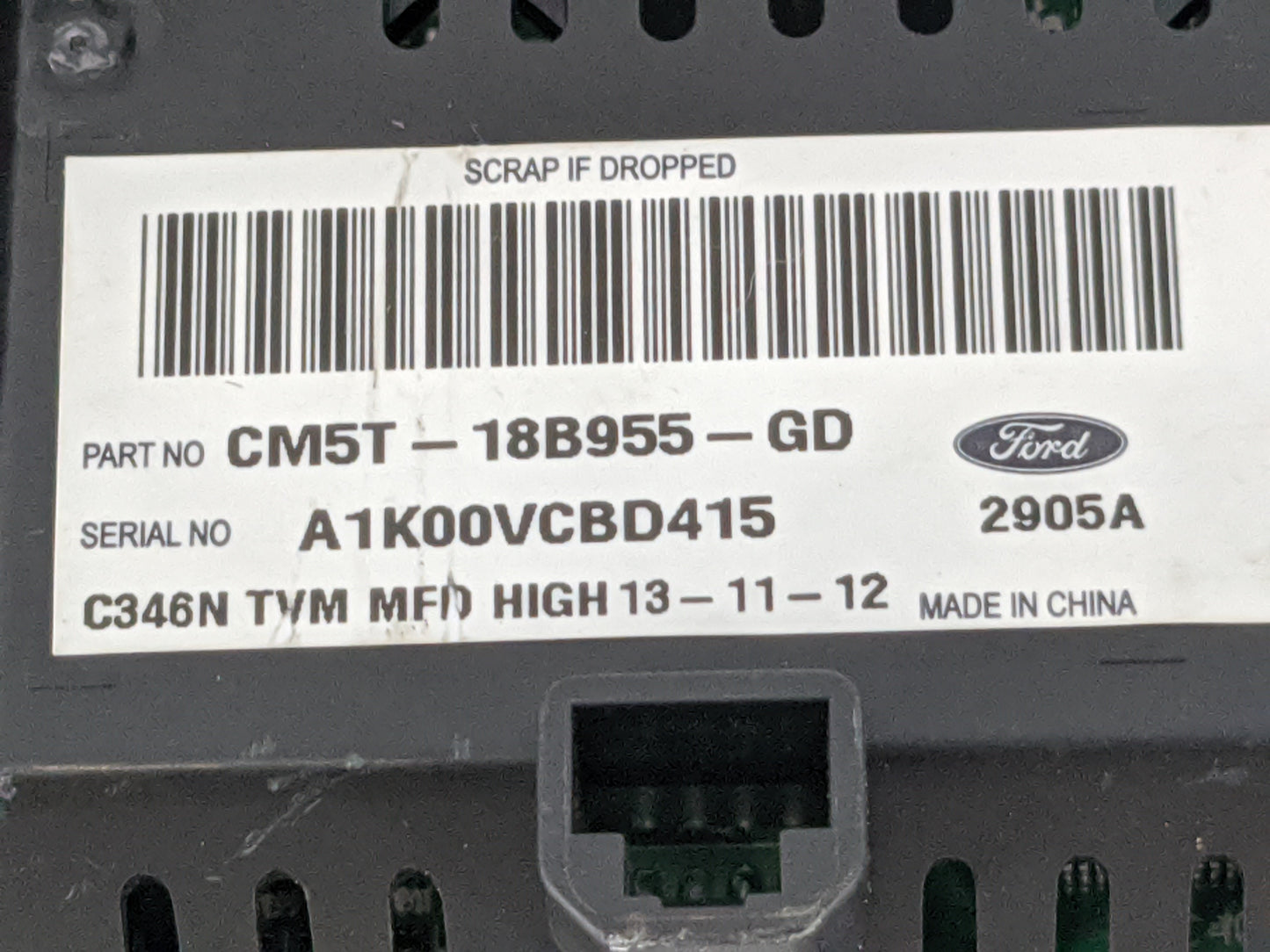 2012-2014 Ford Focus Information Display Screen - Oemusedautoparts1.com