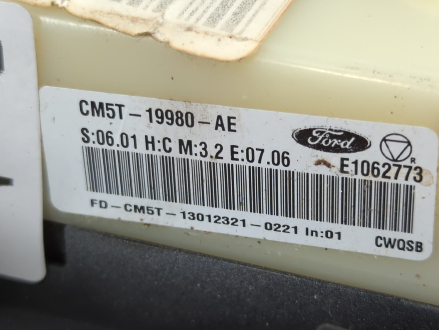 2013-2014 Ford Focus Climate Control Module Temperature AC/Heater Replacement P/N:CM5T-19980-AE Fits Fits 2013 2014 OEM Used