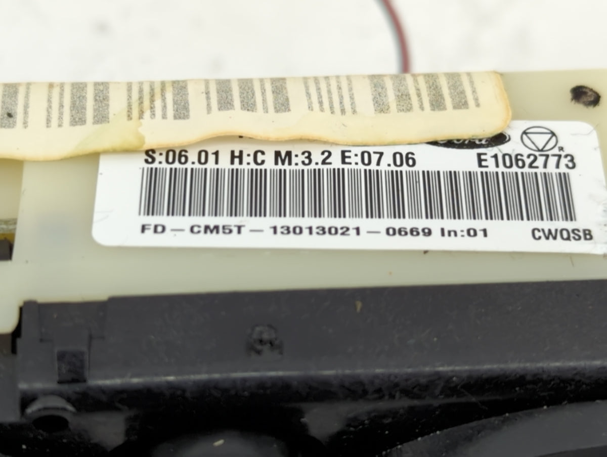 2013-2014 Ford Focus Climate Control Module Temperature AC/Heater Replacement Fits Fits 2013 2014 OEM Used Auto Parts - Oemu