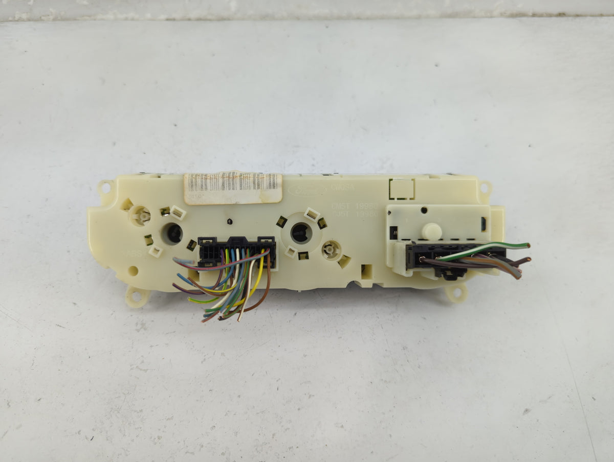 2013-2014 Ford Focus Climate Control Module Temperature AC/Heater Replacement Fits Fits 2013 2014 OEM Used Auto Parts - Oemu