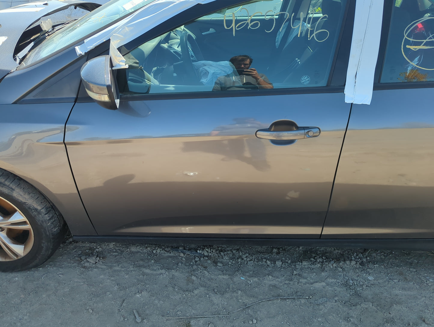 2012-2014 Ford Focus Driver Front Door Oem - Oemusedautoparts1.com