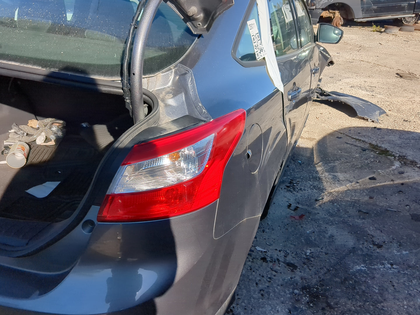 2012-2014 Ford Focus Tail Light Assembly Passenger Right OEM Fits Fits 2012 2013 2014 OEM Used Auto Parts - Oemusedautoparts