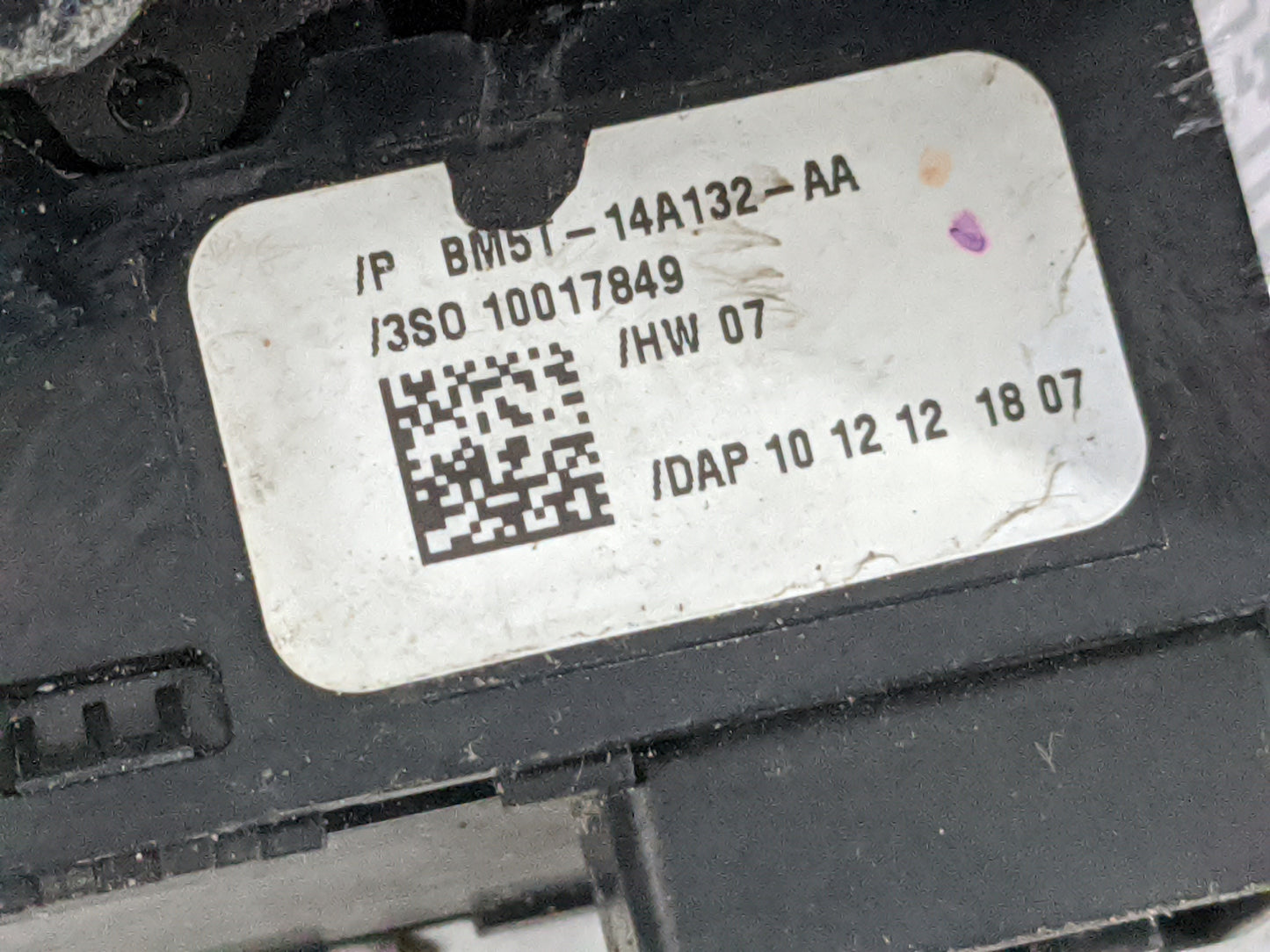 2012-2018 Ford Focus Master Power Window Switch Replacement Driver Side Left P/N:BM5T-14A132-AA Fits OEM Used Auto Parts - O