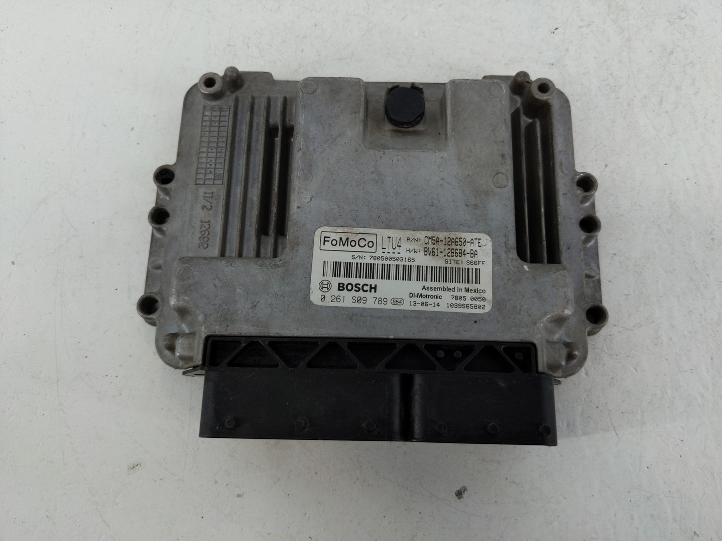 2012-2013 Ford Focus PCM Engine Control Computer ECU ECM PCU OEM P/N:CM5A-12A650-ATE Fits Fits 2012 2013 OEM Used Auto Parts
