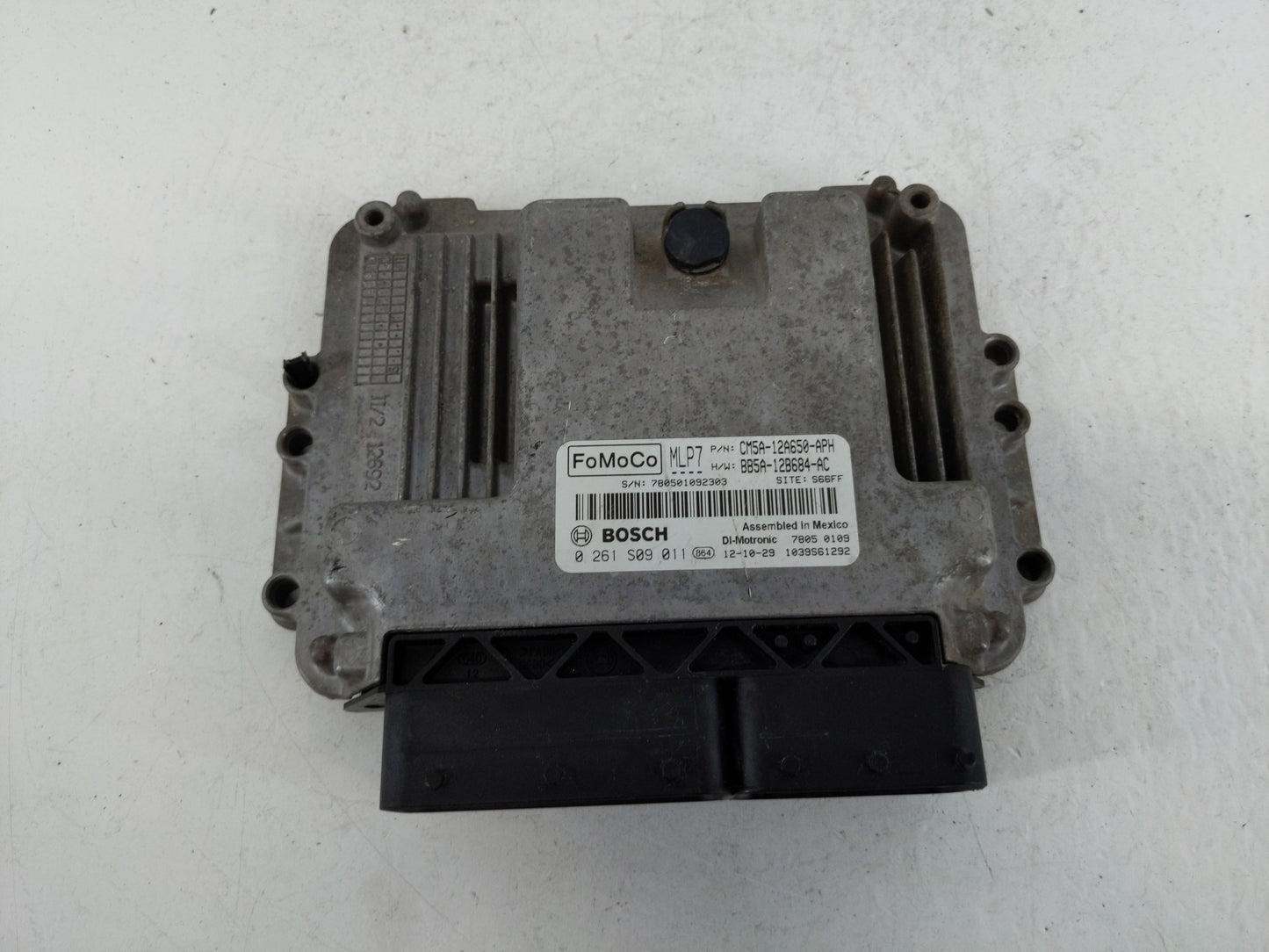 2013 Ford Focus PCM Engine Control Computer ECU ECM PCU OEM P/N:CM5A-12A650-APH Fits OEM Used Auto Parts - Oemusedautoparts1