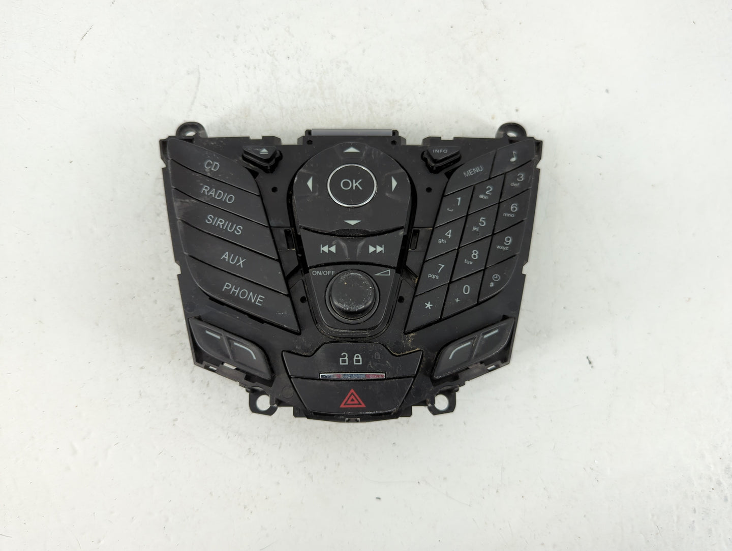 2012-2013 Ford Focus Radio AM FM Cd Player Receiver Replacement Fits Fits 2012 2013 OEM Used Auto Parts - Oemusedautoparts1.