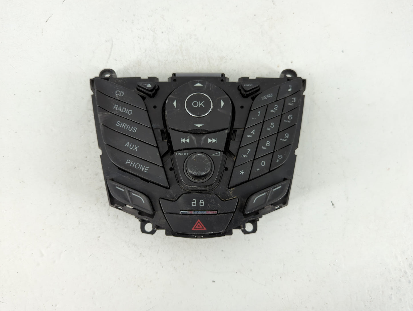 2012-2013 Ford Focus Radio AM FM Cd Player Receiver Replacement Fits Fits 2012 2013 OEM Used Auto Parts - Oemusedautoparts1.