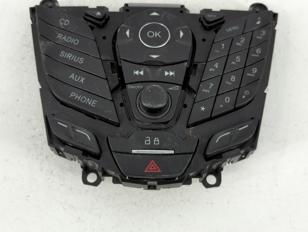 2012-2013 Ford Focus Radio AM FM Cd Player Receiver Replacement Fits 2012 2013 OEM Used Auto Parts - Oemusedautoparts1.com