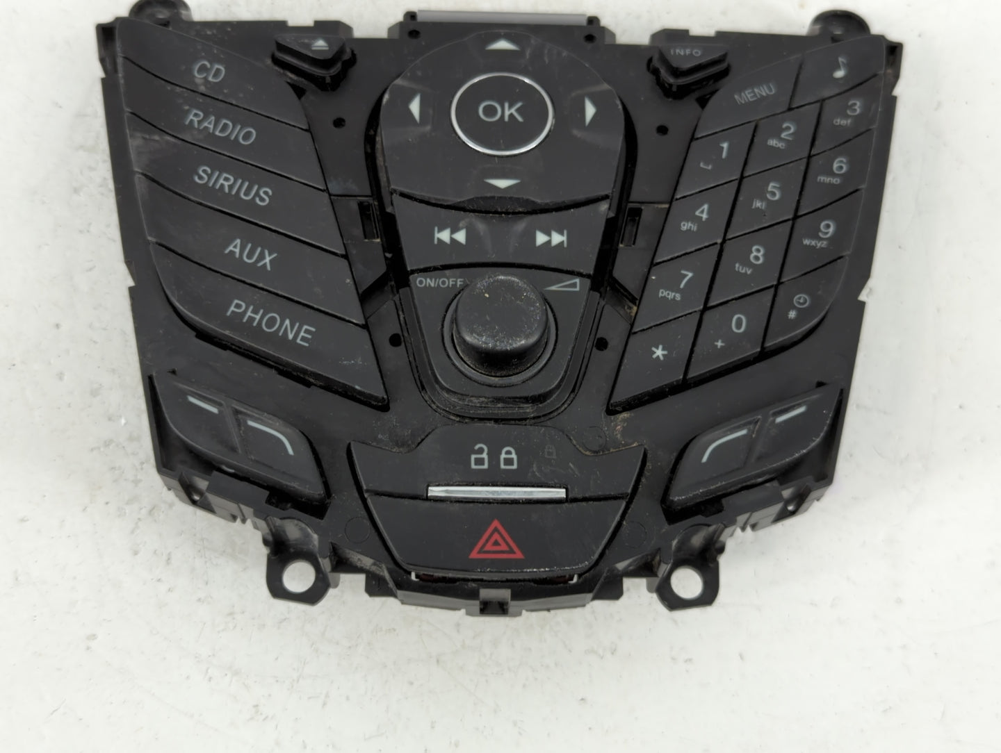 2012-2013 Ford Focus Radio AM FM Cd Player Receiver Replacement Fits Fits 2012 2013 OEM Used Auto Parts - Oemusedautoparts1.