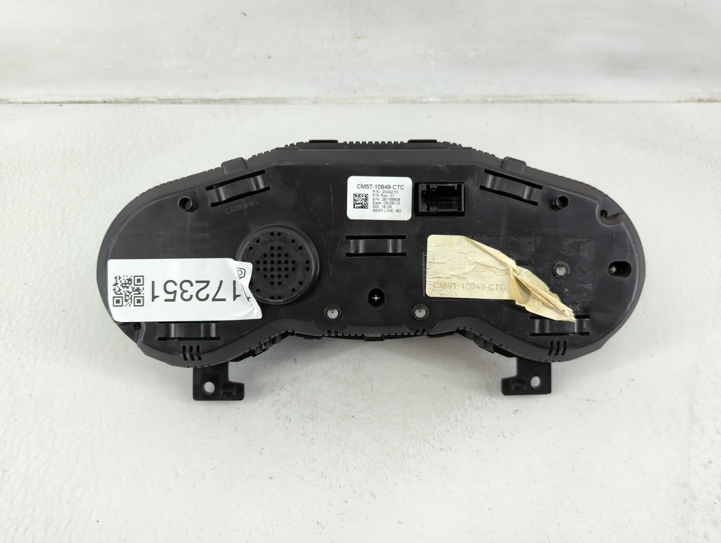2013-2014 Ford Focus Instrument Cluster Speedometer Gauges P/N:CM5T-10849-CTC Fits Fits 2013 2014 OEM Used Auto Parts - Oemu