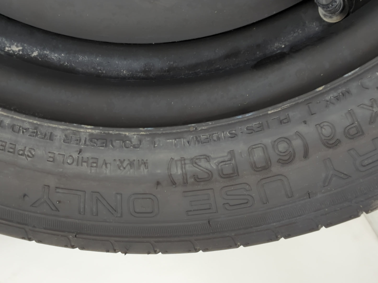 2012-2018 Ford Focus Spare Donut Tire Wheel Rim Oem - Oemusedautoparts1.com