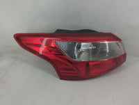 2012-2014 Ford Focus Tail Light Assembly Driver Left OEM P/N:44ZH-2067 Fits Fits 2012 2013 2014 OEM Used Auto Parts - Oemuse