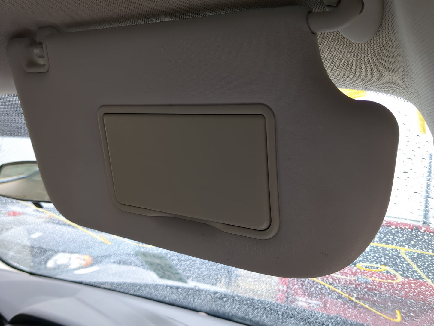 2012-2013 Ford Focus Sun Visor Shade Replacement Passenger Right Mirror Fits Fits 2012 2013 OEM Used Auto Parts - Oemusedaut