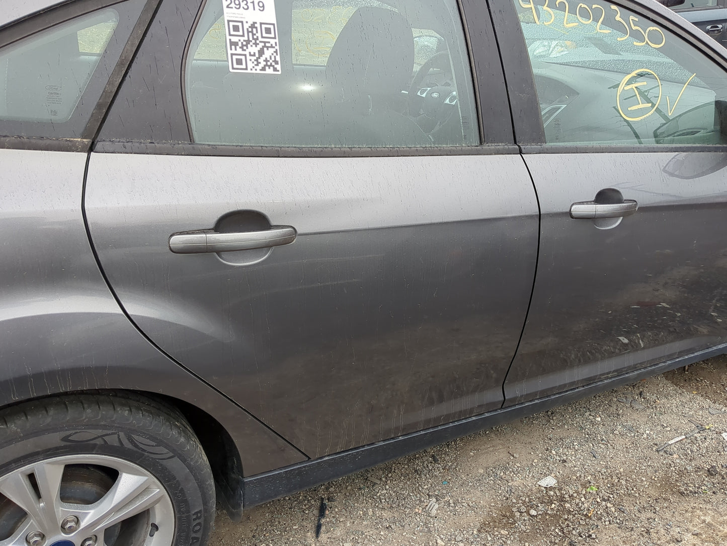 2012-2018 Ford Focus Passenger Rear Door Oem - Oemusedautoparts1.com