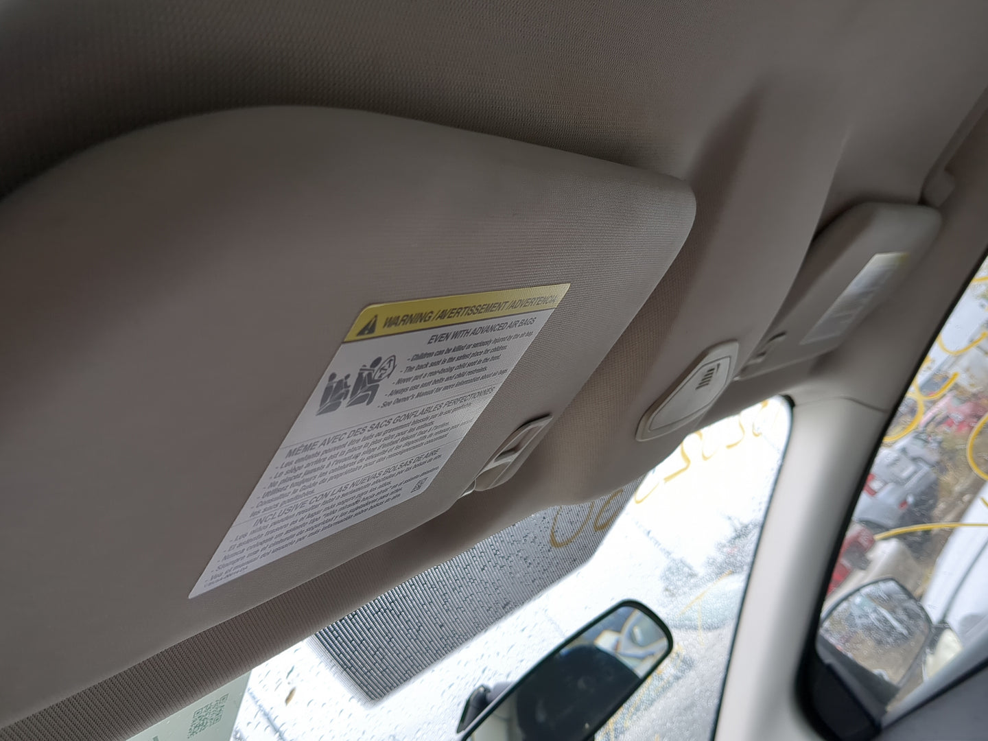 2012-2013 Ford Focus Sun Visor Shade Replacement Driver Left Mirror Fits Fits 2012 2013 OEM Used Auto Parts - Oemusedautopar