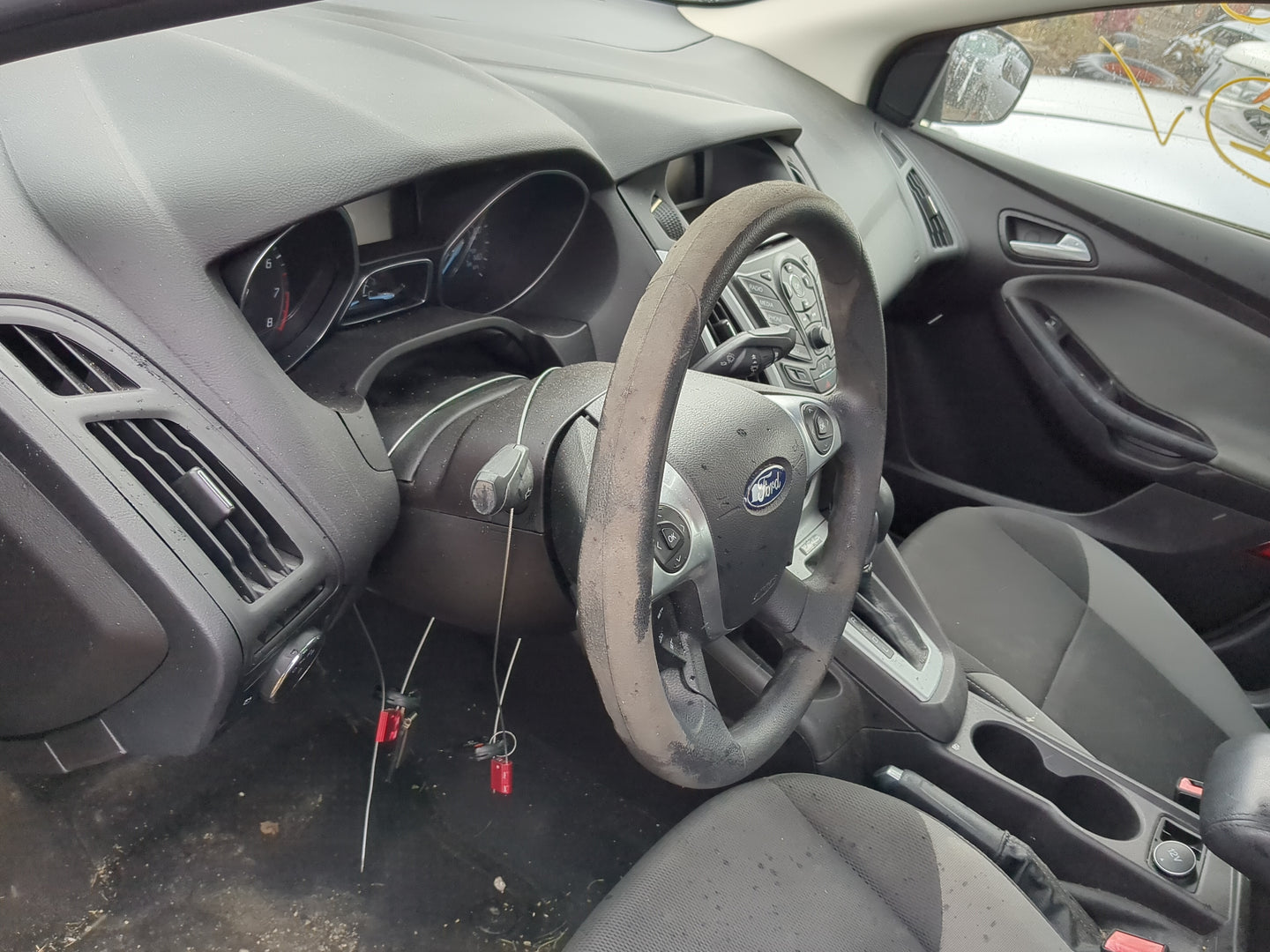 2012-2014 Ford Focus Air Bag Driver Left Steering Wheel Mounted 1224088 - Oemusedautoparts1.com