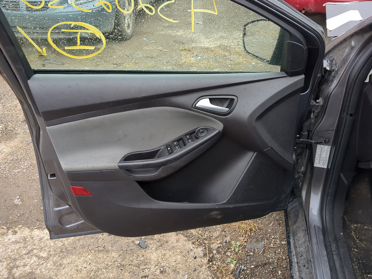 2013 Ford Focus Front Left Driver Interior Door Panel Trim - Oemusedautoparts1.com