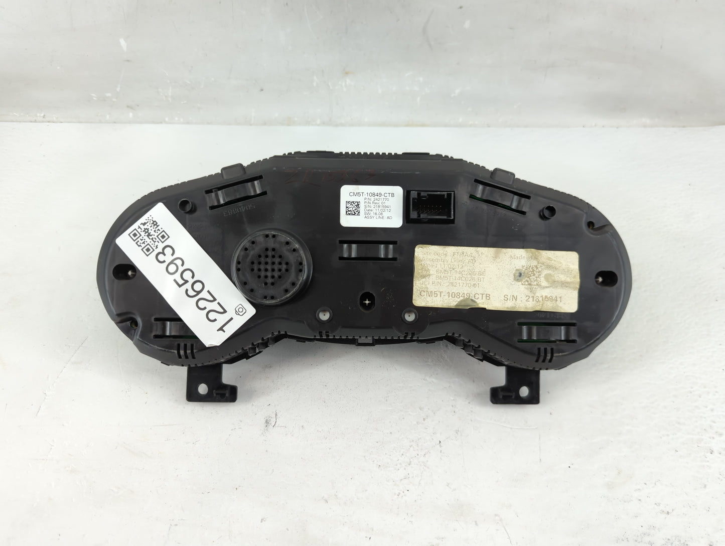 2013-2014 Ford Focus Instrument Cluster Speedometer Gauges P/N:CM5T-10849-CTB Fits Fits 2013 2014 OEM Used Auto Parts - Oemu
