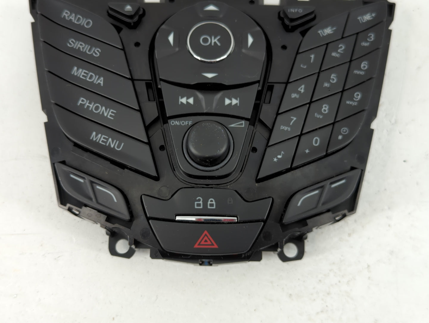 2013-2014 Ford Focus Radio AM FM Cd Player Receiver Replacement P/N:DM5T18K811KA Fits Fits 2013 2014 OEM Used Auto Parts - O