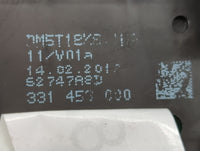 2013-2014 Ford Focus Radio AM FM Cd Player Receiver Replacement P/N:DM5T18K811KA Fits Fits 2013 2014 OEM Used Auto Parts - O