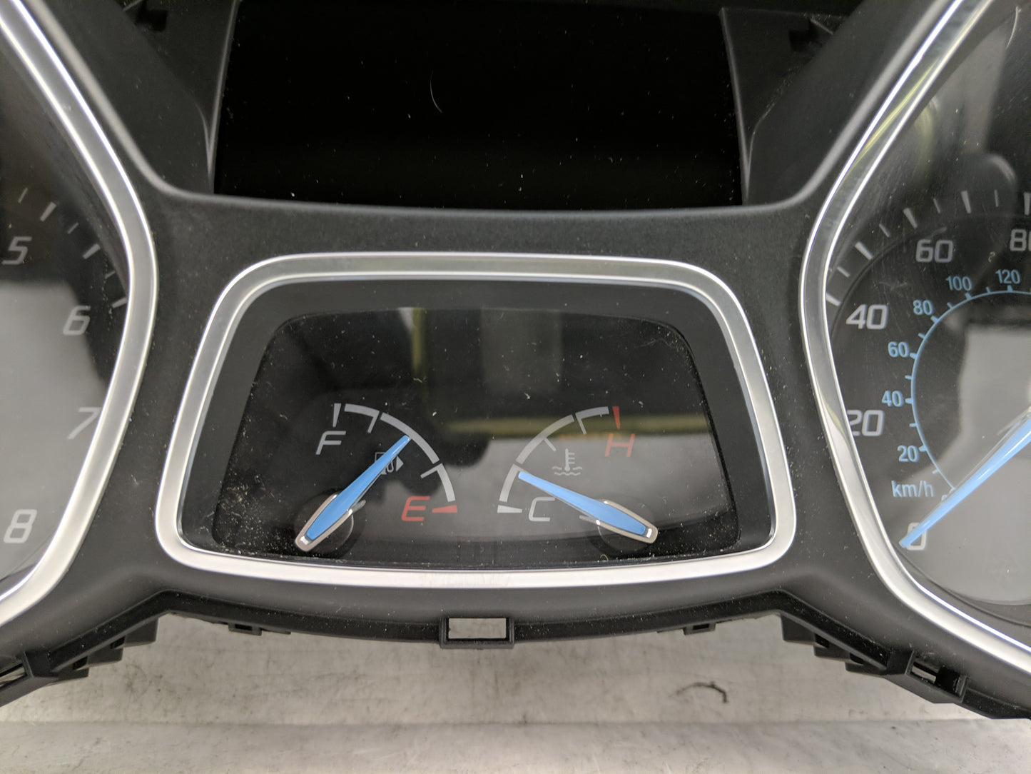 2013 Ford Focus Instrument Cluster Speedometer Gauges P/N:CM5T-10849-CTB Fits OEM Used Auto Parts - Oemusedautoparts1.com