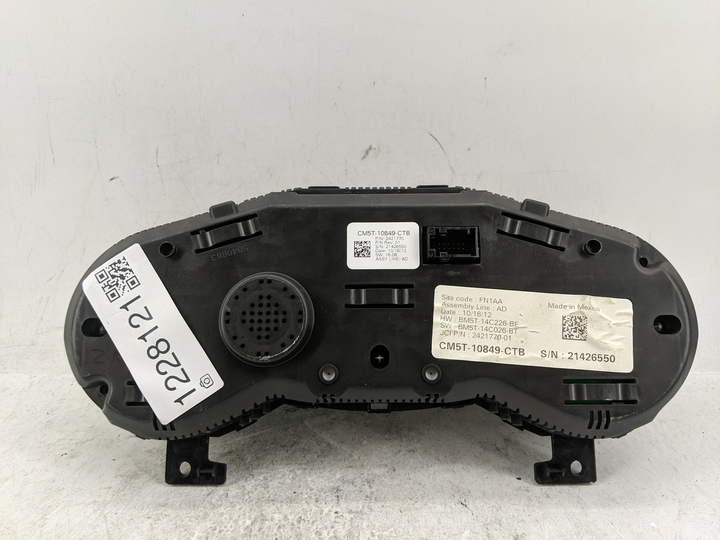 2013 Ford Focus Instrument Cluster Speedometer Gauges P/N:CM5T-10849-CTB Fits OEM Used Auto Parts - Oemusedautoparts1.com