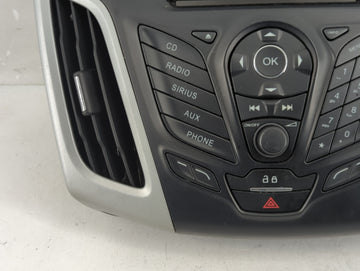 2012-2013 Ford Focus Radio AM FM Cd Player Receiver Replacement P/N:CM5T18K811KC Fits Fits 2012 2013 OEM Used Auto Parts