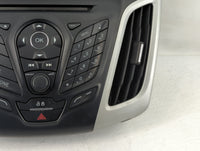 2012-2013 Ford Focus Radio AM FM Cd Player Receiver Replacement P/N:CM5T18K811KC Fits Fits 2012 2013 OEM Used Auto Parts - O