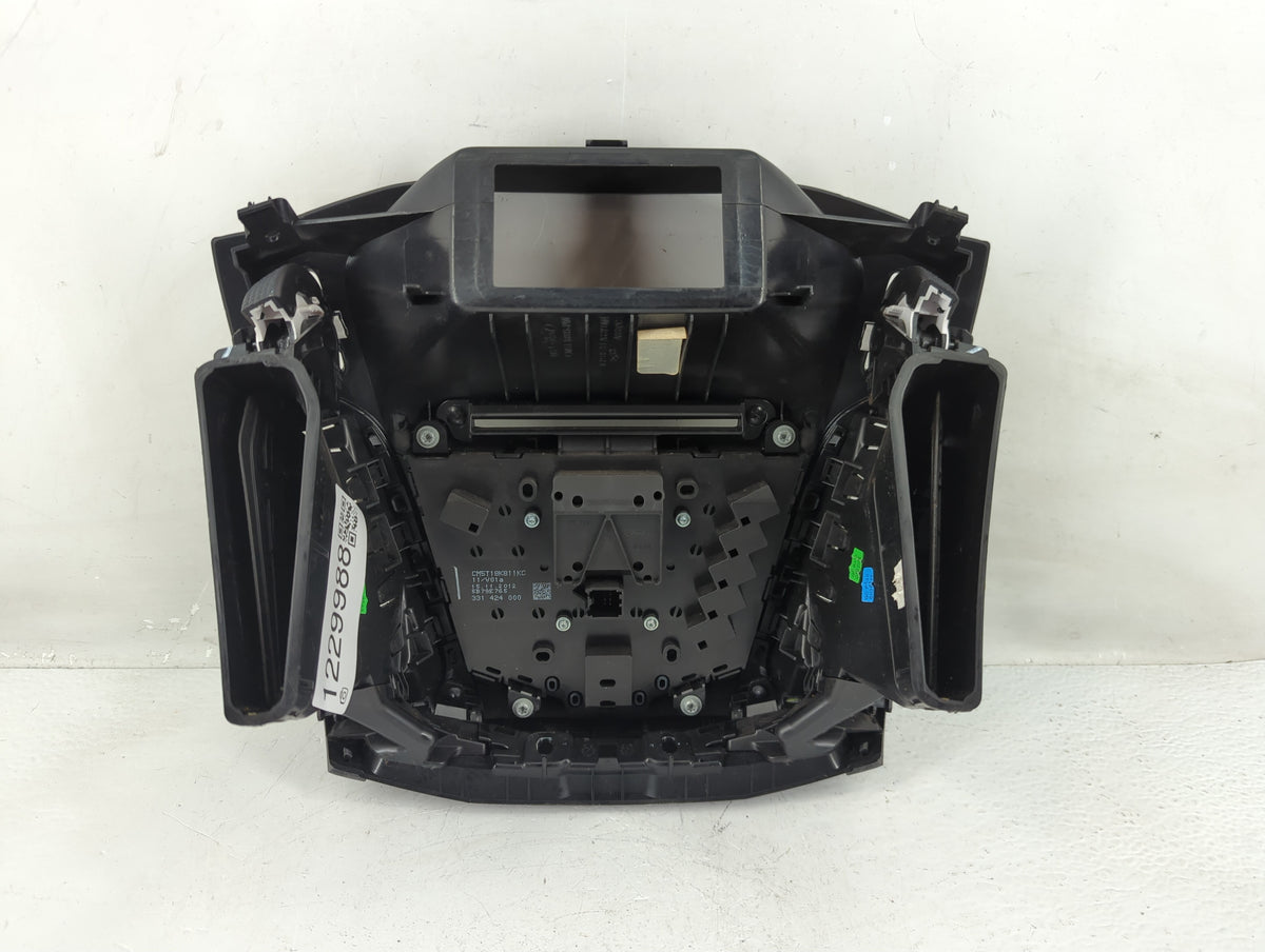 2012-2013 Ford Focus Radio AM FM Cd Player Receiver Replacement P/N:CM5T18K811KC Fits Fits 2012 2013 OEM Used Auto Parts - O