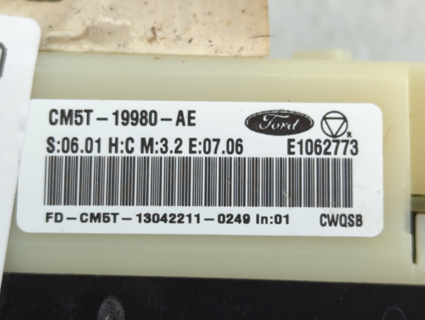 2013-2014 Ford Focus Climate Control Module Temperature AC/Heater Replacement P/N:CM5T-19980-AE Fits Fits 2013 2014 OEM Used