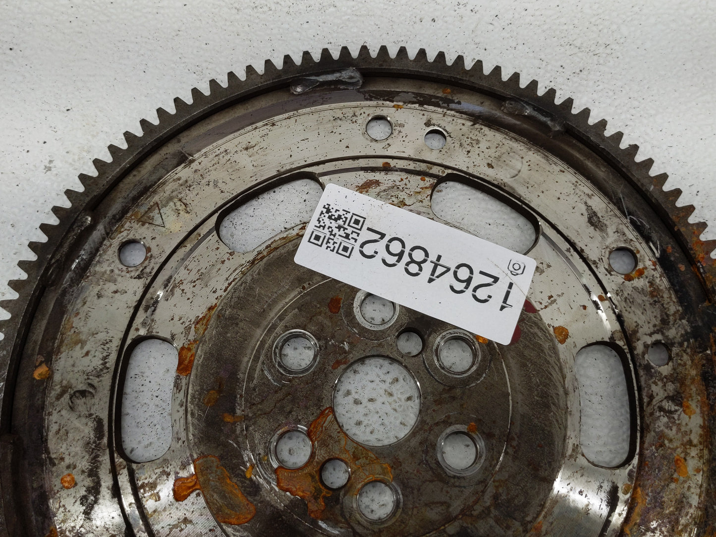 2012-2018 Ford Focus Transmission Flywheel Flexplate P/N:BV6P-7M093-BD Fits Fits 2012 2013 2014 2015 2016 2017 2018 OEM Used