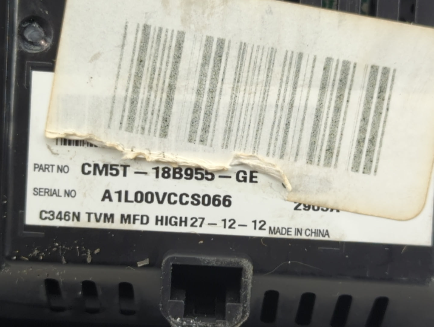 2012-2014 Ford Focus Information Display Screen - Oemusedautoparts1.com