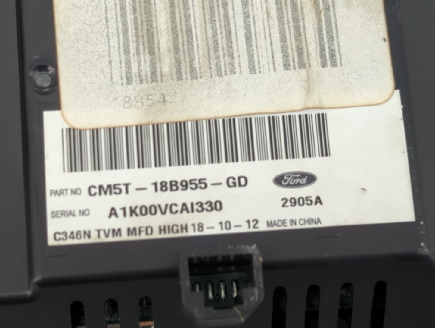 2012-2014 Ford Focus Information Display Screen - Oemusedautoparts1.com