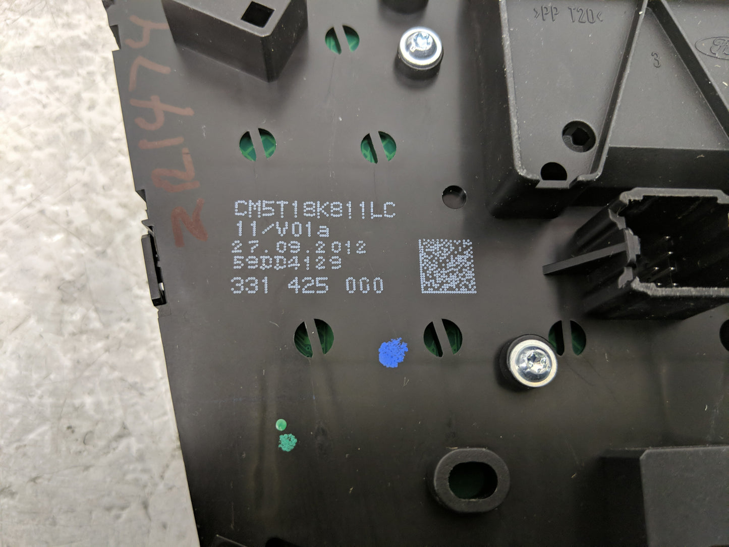 2012-2013 Ford Focus Radio Control Panel - Oemusedautoparts1.com