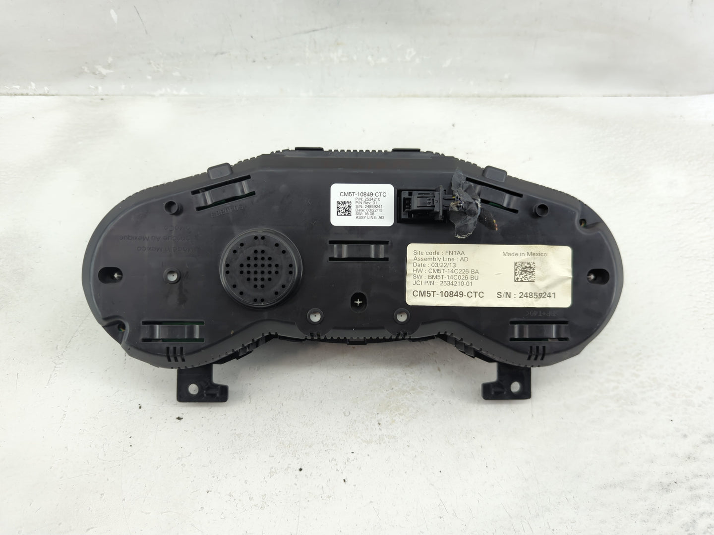 2013-2014 Ford Focus Instrument Cluster Speedometer Gauges P/N:CM5T-10849-CTC Fits Fits 2013 2014 OEM Used Auto Parts - Oemu