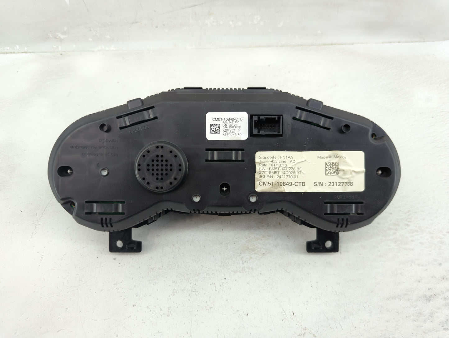 2013-2014 Ford Focus Instrument Cluster Speedometer Gauges P/N:CM5T-10849-CTB Fits Fits 2013 2014 OEM Used Auto Parts - Oemu