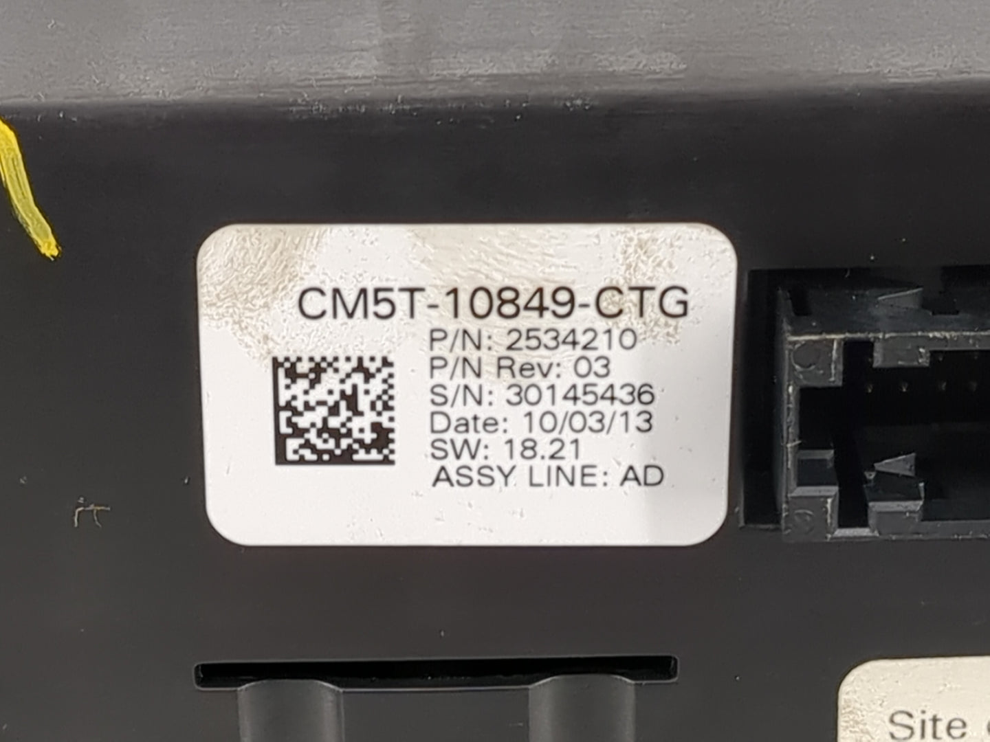 2013-2014 Ford Focus Instrument Cluster Speedometer Gauges P/N:CM5T-10849-CTG CM5T-10849-CTB Fits Fits 2013 2014 OEM Used Au
