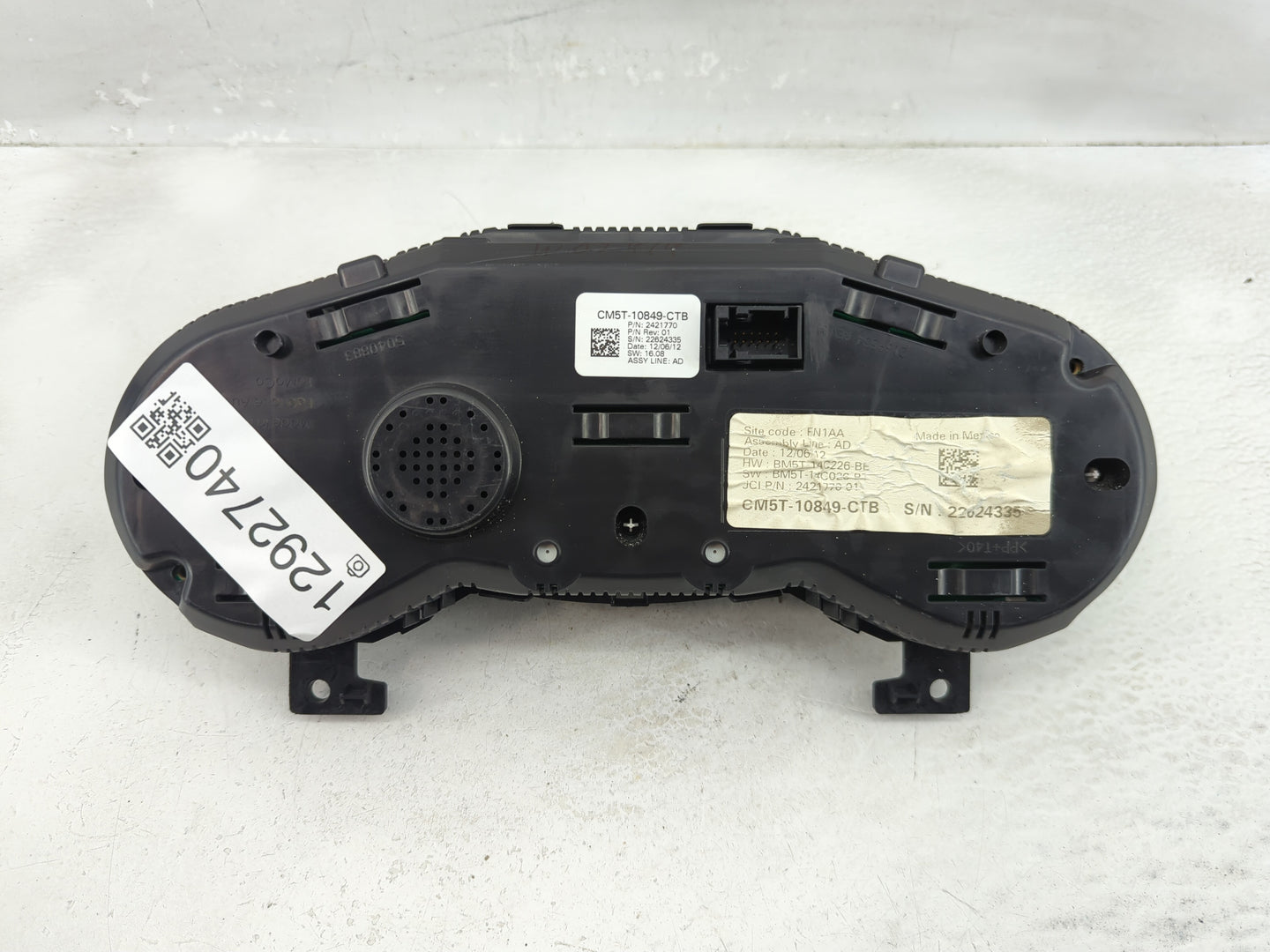 2013-2014 Ford Focus Instrument Cluster Speedometer Gauges P/N:CM5T-10849-CTB Fits Fits 2013 2014 OEM Used Auto Parts - Oemu