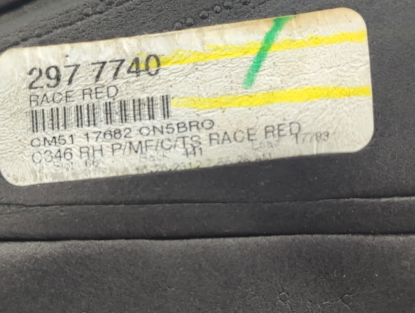 2012-2014 Ford Focus Passenger Side View Mirror - Right Door Mirror OEM Used - Oemusedautoparts1.com