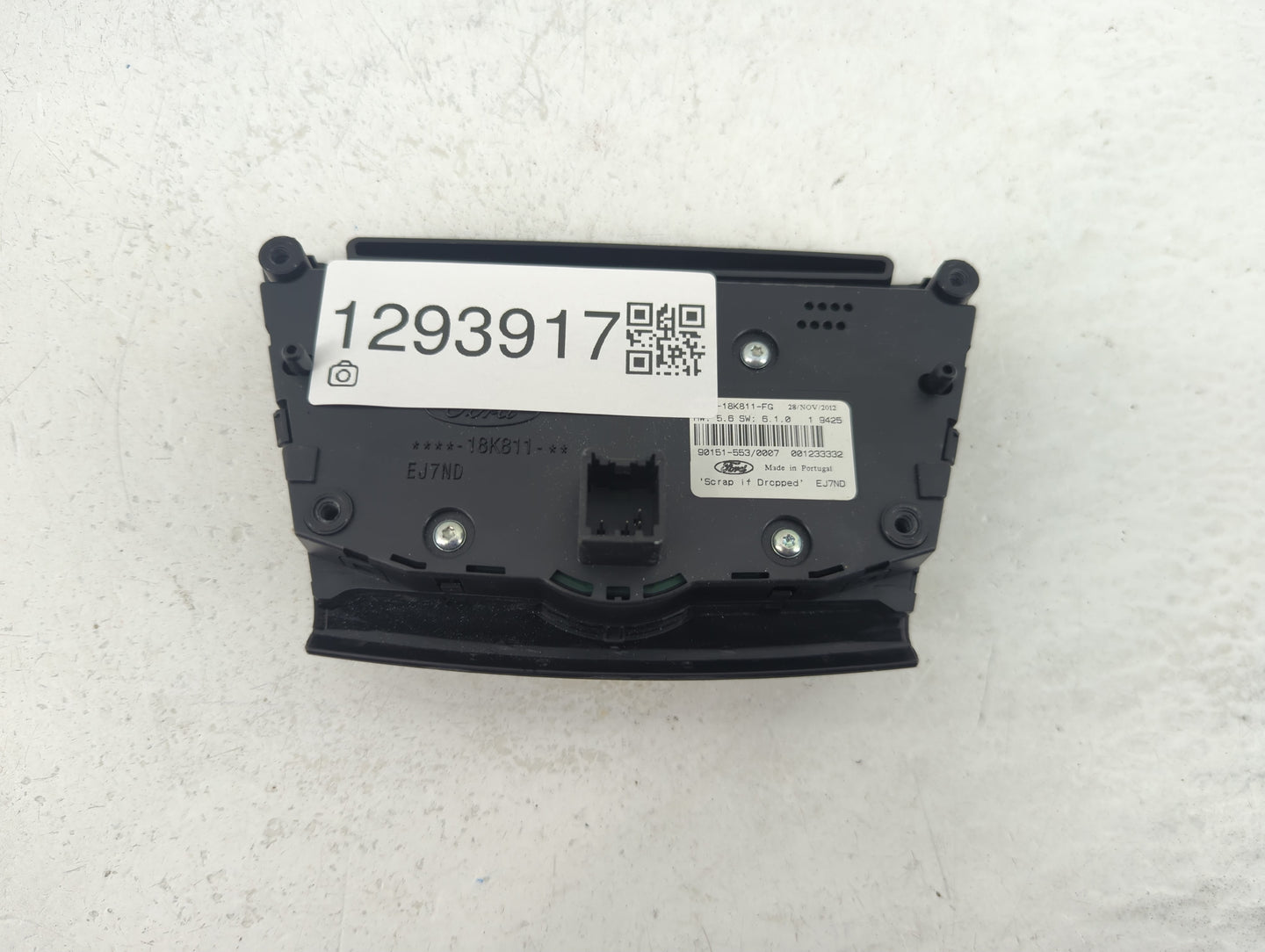 2012-2018 Ford Focus Radio AM FM Cd Player Receiver Replacement P/N:90151-553 Fits Fits 2012 2013 2014 2015 2016 2017 2018 O