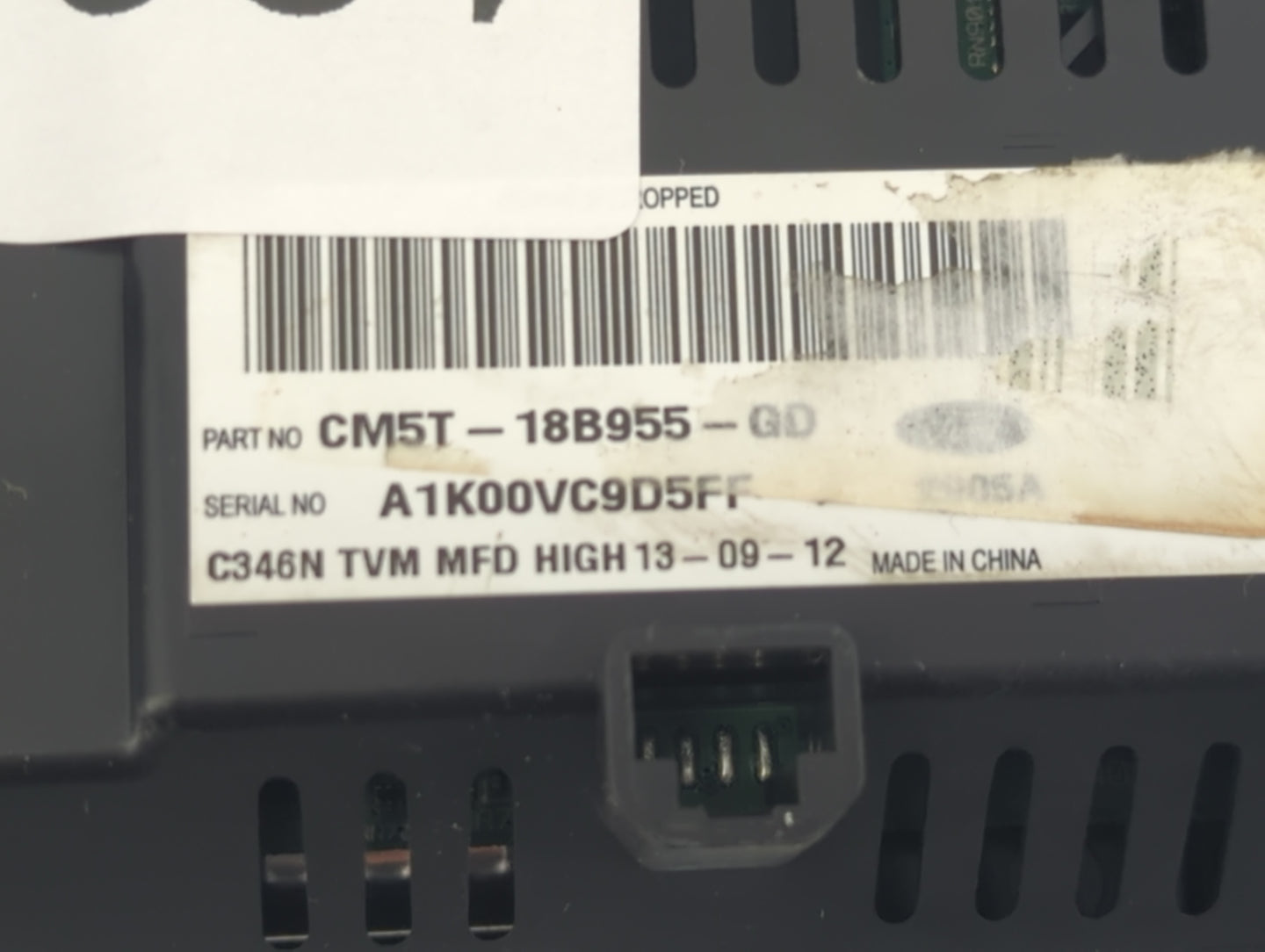 2012-2014 Ford Focus Information Display Screen - Oemusedautoparts1.com