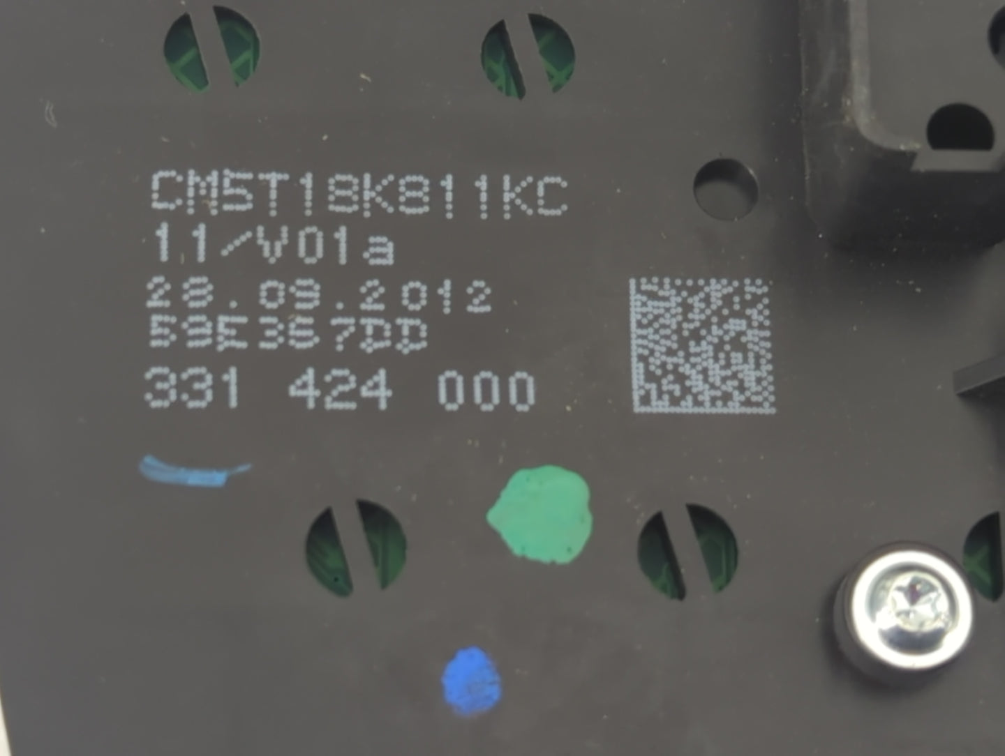 2012-2013 Ford Focus Radio Control Panel - Oemusedautoparts1.com