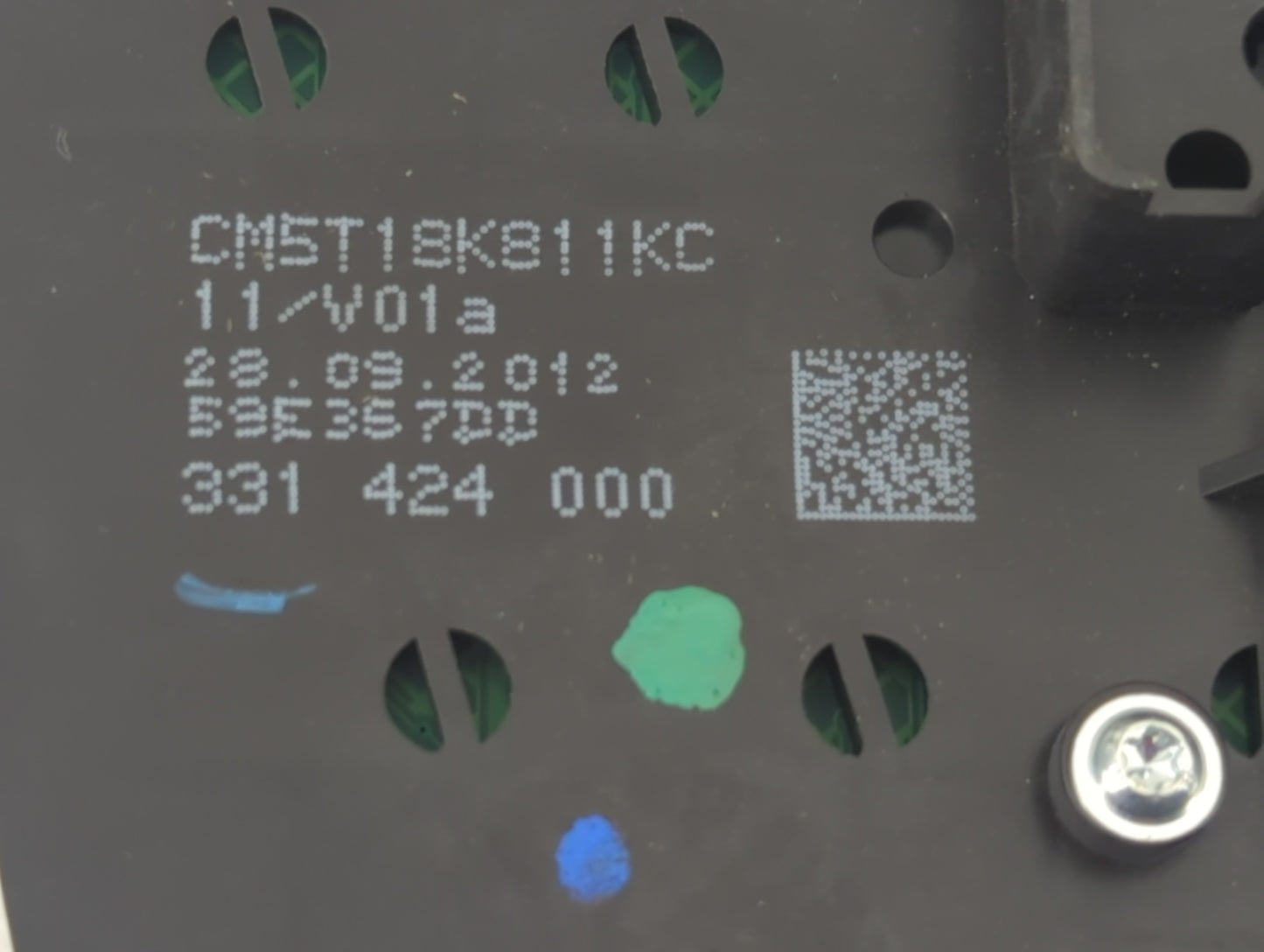 2012-2013 Ford Focus Radio Control Panel - Oemusedautoparts1.com