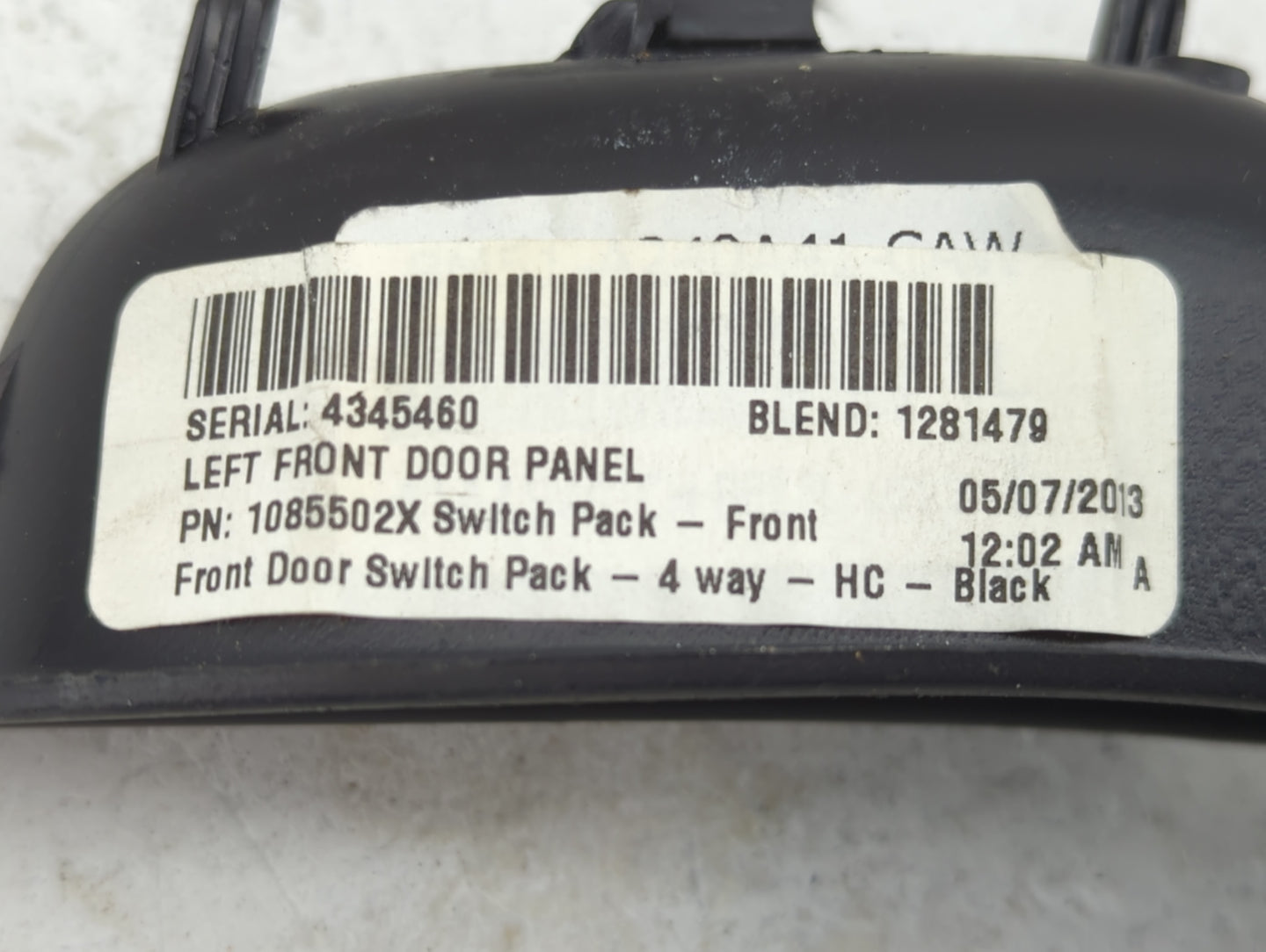 2012-2018 Ford Focus Master Power Window Switch Replacement Driver Side Left P/N:1085502 Fits OEM Used Auto Parts - Oemuseda