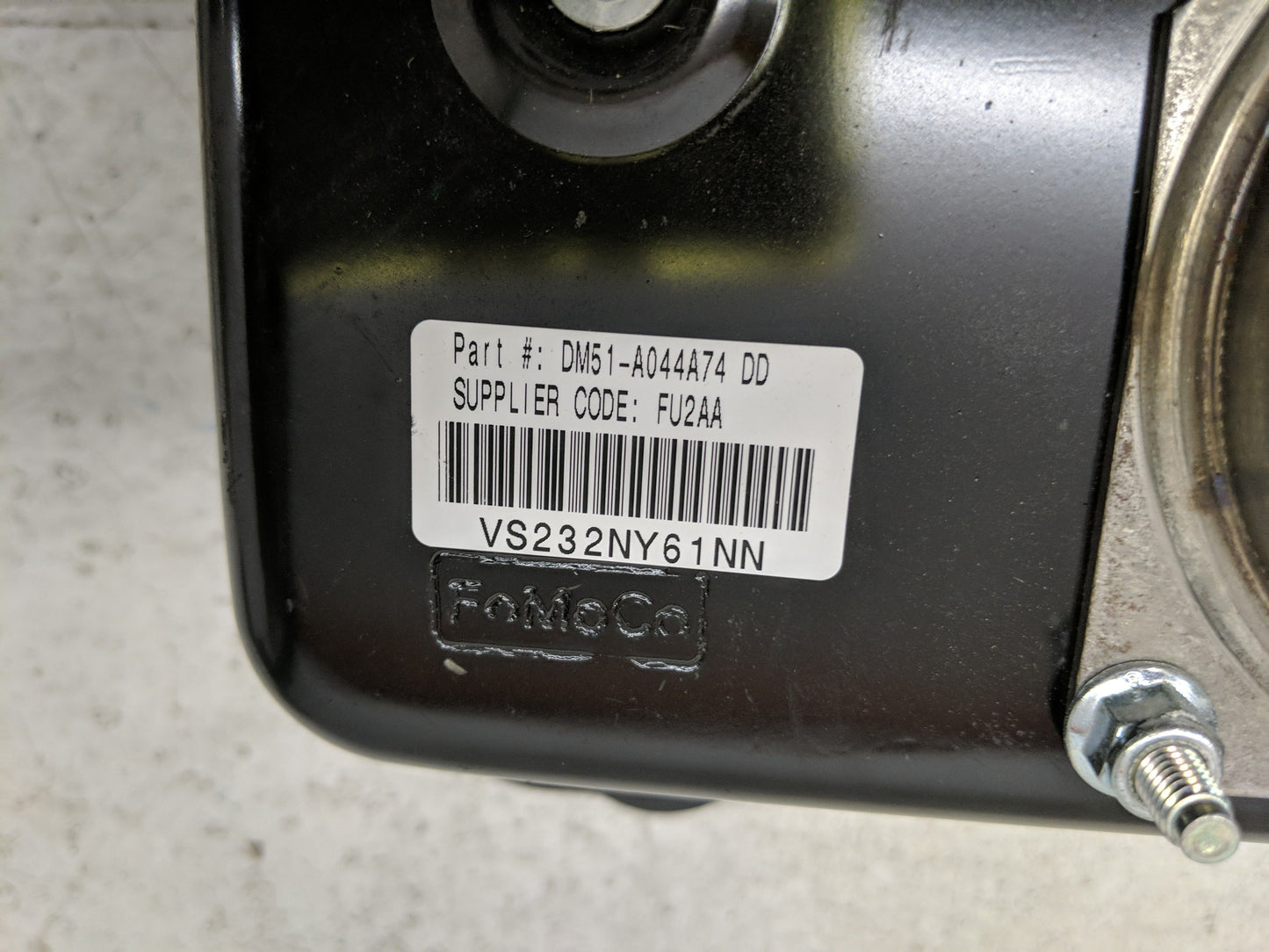 2013-2014 Ford Focus Air Bag Passenger Right Dashboard OEM P/N:DM51-A044A74-DD Fits Fits 2013 2014 OEM Used Auto Parts - Oem