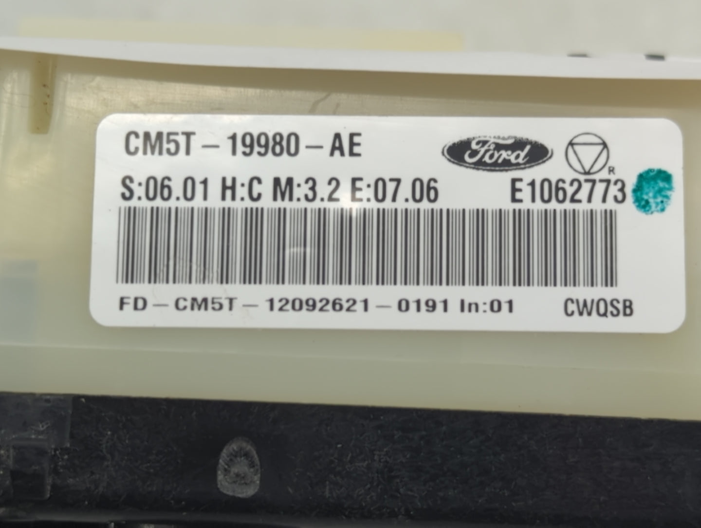 2013-2014 Ford Focus Climate Control Module Temperature AC/Heater Replacement P/N:CM5T-19980-AE Fits Fits 2013 2014 OEM Used