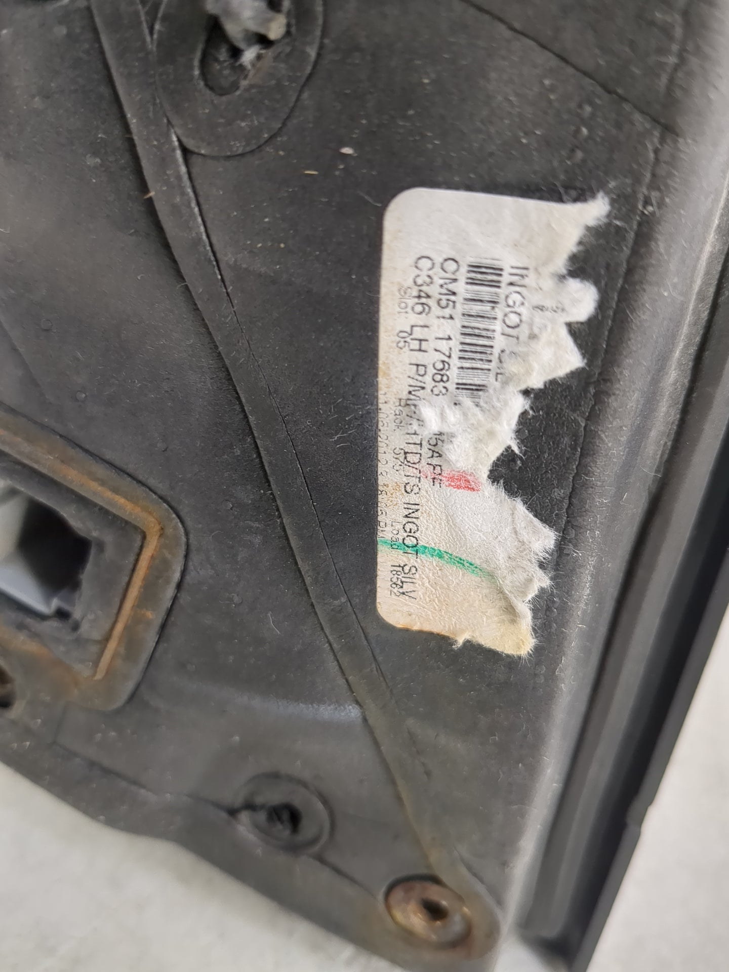 2012-2014 Ford Focus Driver Side View Mirror - Left Door Mirror OEM Used - Oemusedautoparts1.com