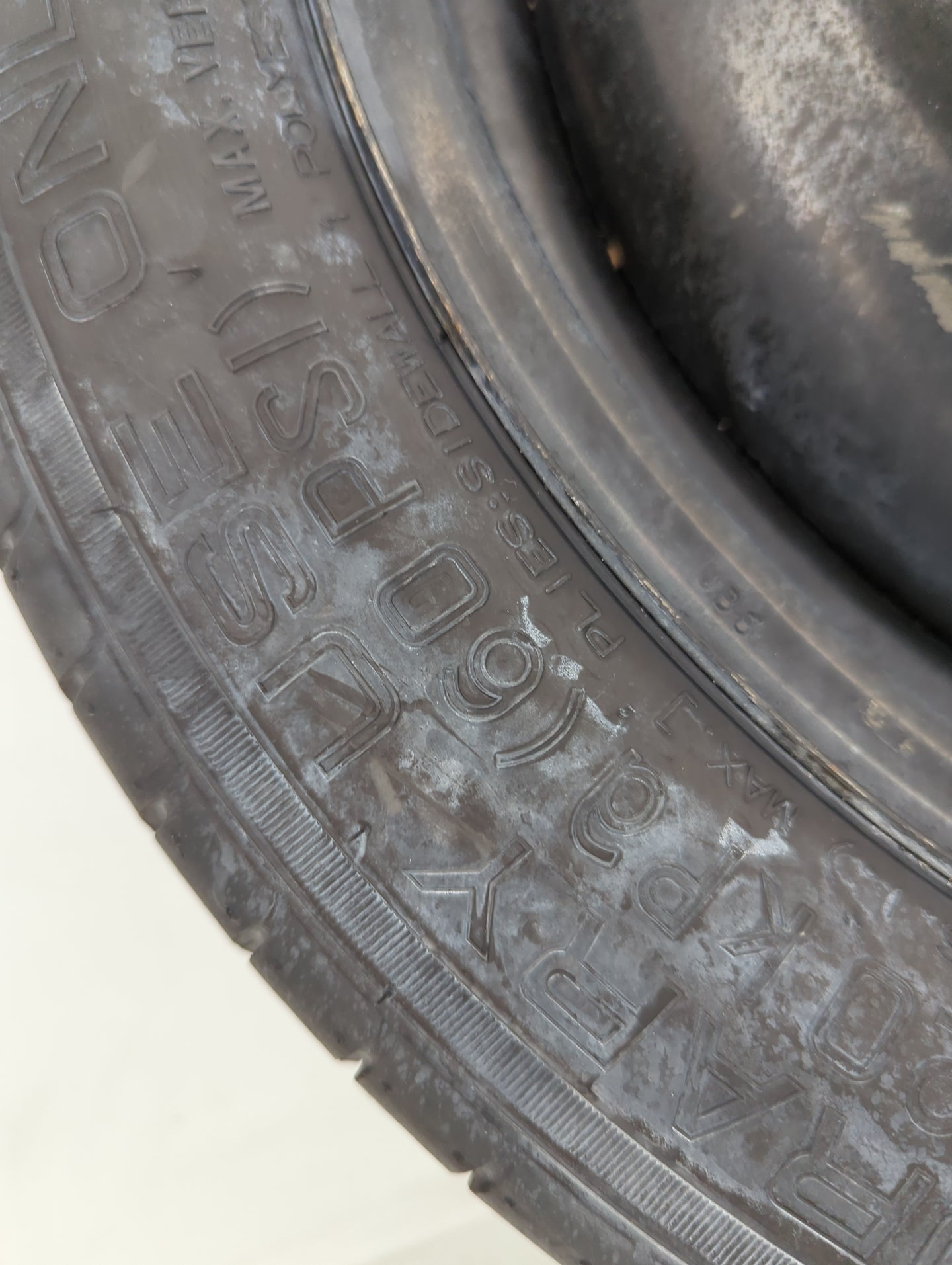 2012-2018 Ford Focus Spare Donut Tire Wheel Rim Oem - Oemusedautoparts1.com