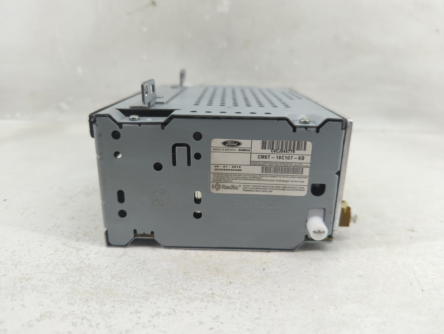 2012-2014 Ford Focus Radio AM FM Cd Player Receiver Replacement P/N:CM5T-19C107-KB Fits Fits 2012 2013 2014 OEM Used Auto Pa